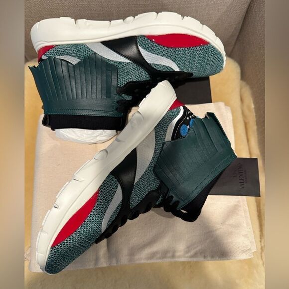 Valentino Garavani kilted mid lightweight sneaker size EU39, US 6 - Picture 2 of 14